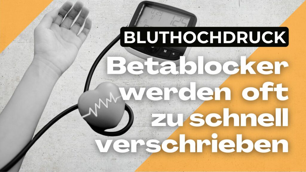 Arm mit Blutdruckmanschette und Messgerät